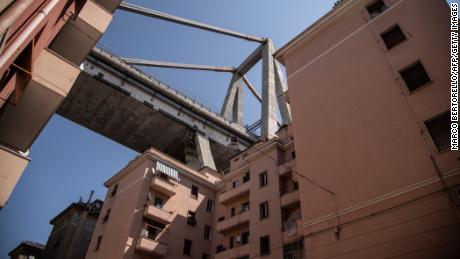 Some of the residential buildings beneath the remaining sections of the bridge will be demolished, according to a spokesman for Marco Bucci, mayor of Genoa.