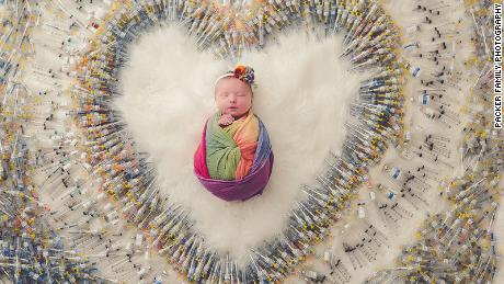 It took 4 years, 3 miscarriages and 1,616 shots to make this baby