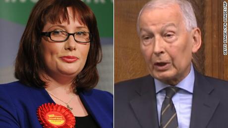 Emma Newell-Buck (L) and Frank Field (R) are urging the government to take action over &#39;holiday hunger.&#39;