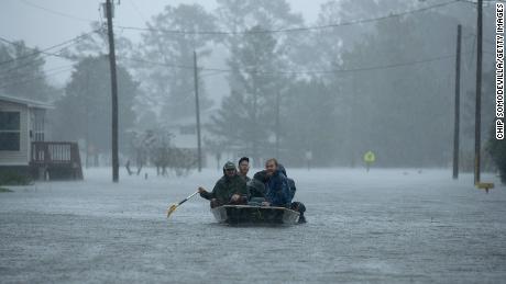 Days of flooding ahead in the Carolinas as Florence leaves at least 8 dead
