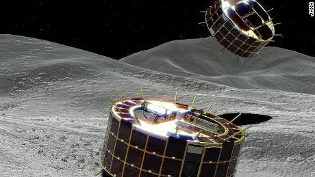 Japan's Hayabusa-2 probe lands on a distant asteroid