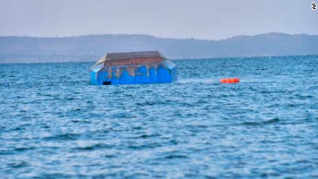 Authorities said the ferry had a capacity of about 100 people, but about 400 people were on board. 