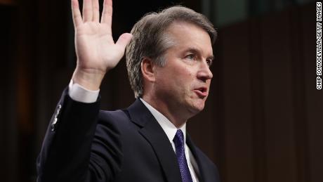 Charges remain in the forefront for Kavanaugh, seven months after confirmation