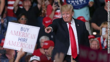 Trump preparing to crisscross the country for final midterm push