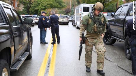 Here's how the shooting went off in a Pittsburgh synagogue