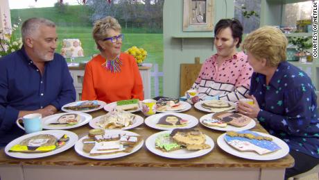 A scene from &quot;The Great British Baking Show.&quot;