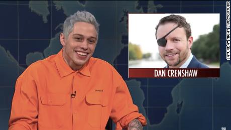 & # 39; SNL & # 39; s & # 39; s Pete Davidson mocks the candidate who lost an eye in the explosion of IED in Afghanistan