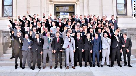 High school students in Wisconsin pose last spring in a seemingly Nazi salute. Now the police are investigating