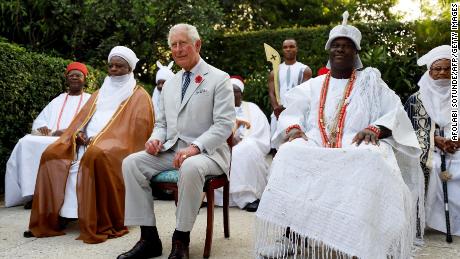 Prince Charles attended a meeting with regional leaders in Abuja on November 6th.
