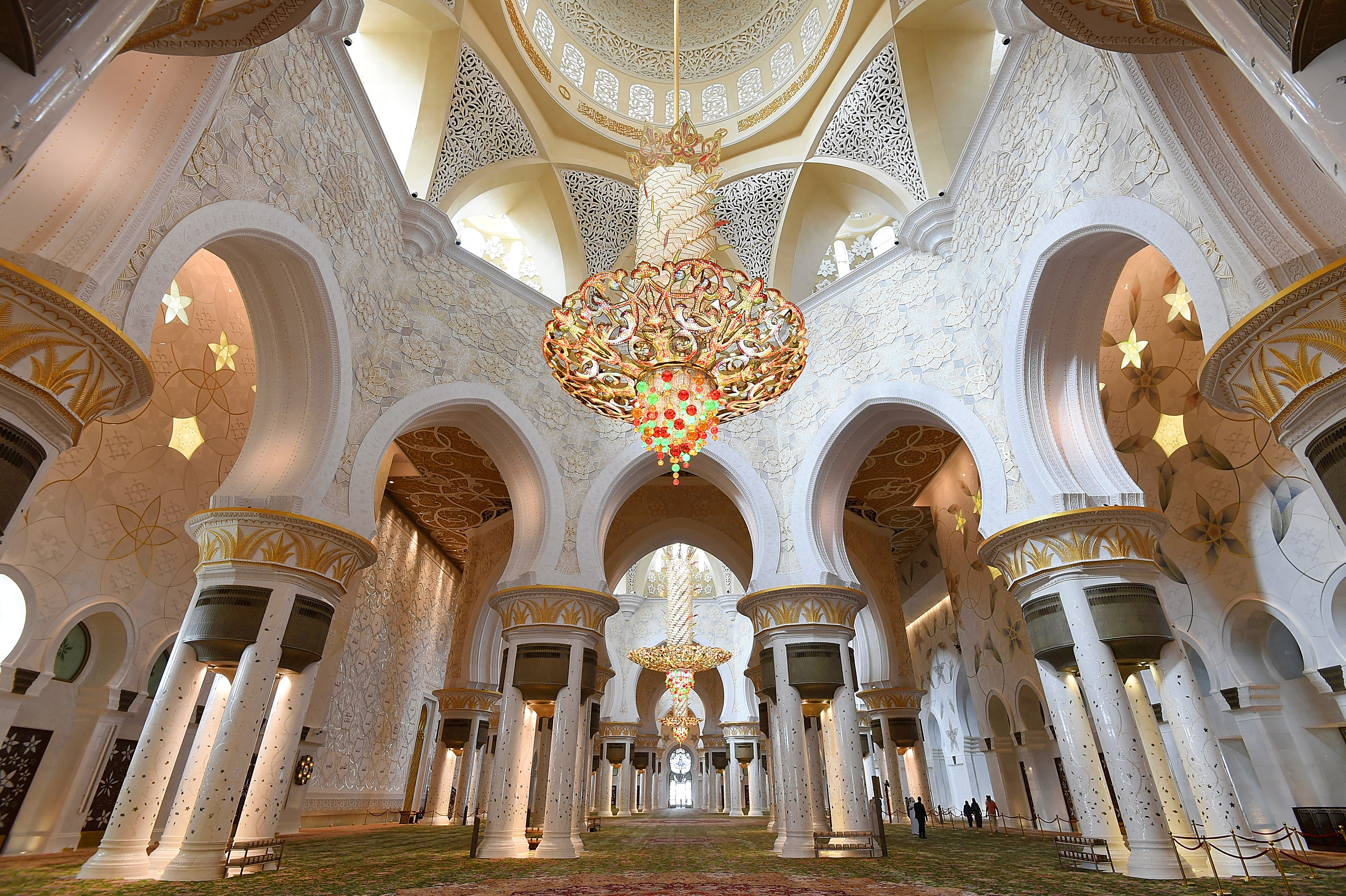 Design Inside Sheikh Zayed Mosque Img Stache