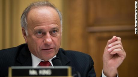 Steve King shares a same boasting red states in a potential modern civil war
