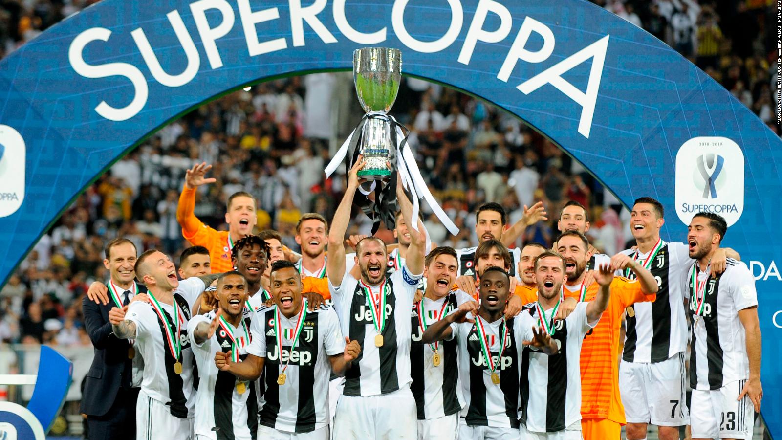 Ronaldo Back To Winning Ways With Italian Super Cup Final Triumph Cnn