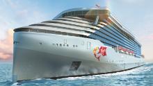 Richard Branson launches his luxury, adults-only cruise ship 