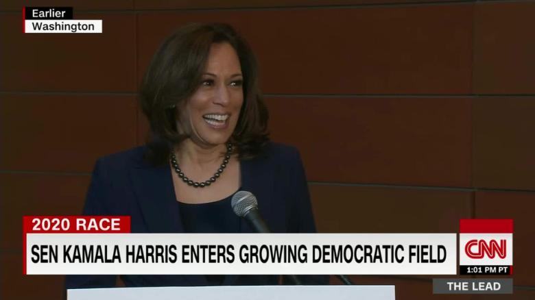 Kamala Harris hopes to make history with 2020 United States  presidential bid