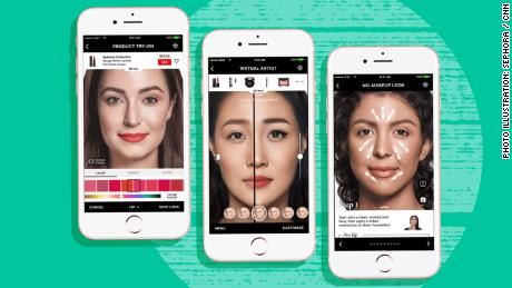 Modiface's technology, owned by L & # 39; Oreal, powers the AR in the application of Sephora. 