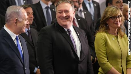 Pompeo agrees it&#39;s possible God raised Trump to protect Israel from Iranian aggression