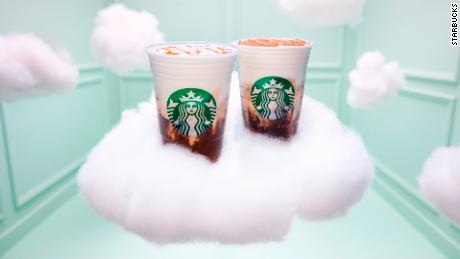 Starbucks & # 39; new drink is made with white egg powder