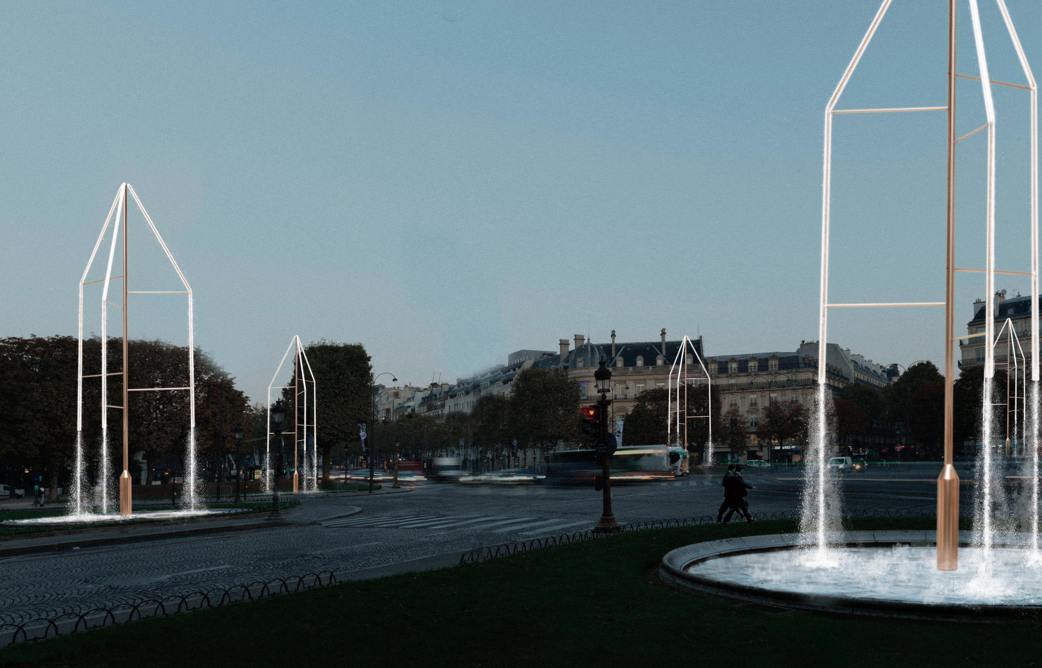 Swarovski crystal fountains to be unveiled on Champs-Élysées in ...