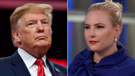 Meghan McCain says that Trump will never be a great man & # 39;