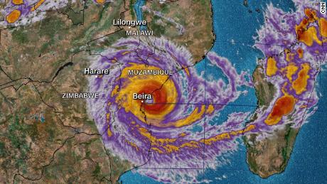 NASA Cyclone Adai CREDIT Plans: CNN