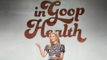CULVER CITY, CA - JUNE 09:  Gwyneth Paltrow speaks onstage at the In goop Health Summit at 3Labs on June 9, 2018 in Culver City, California.  (Photo by Neilson Barnard/Getty Images for goop)