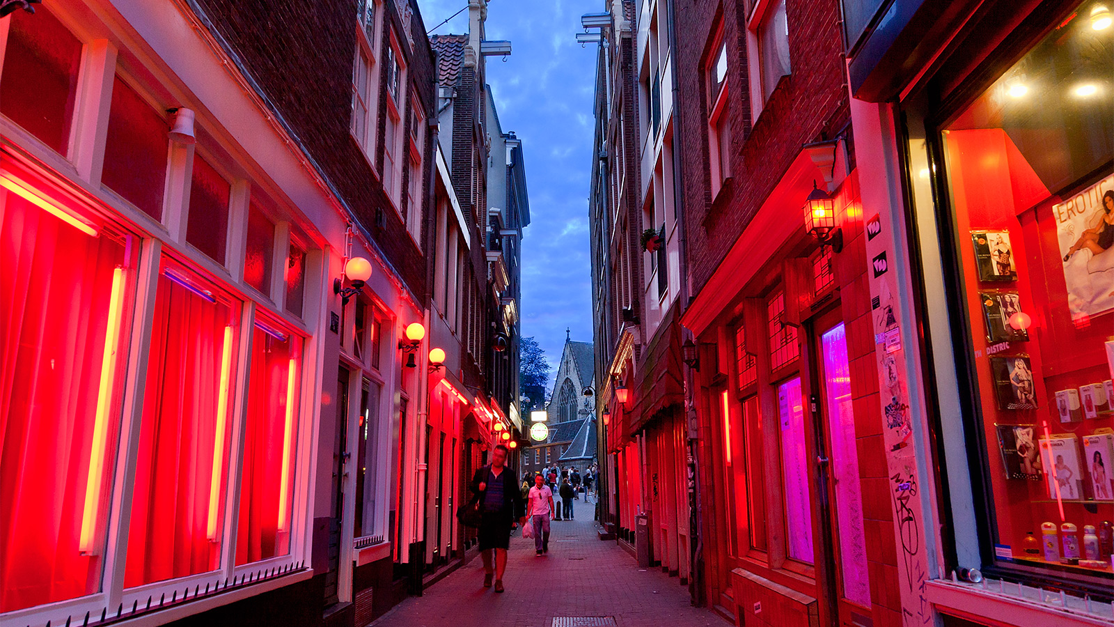 Walking tours of the Red Light District.