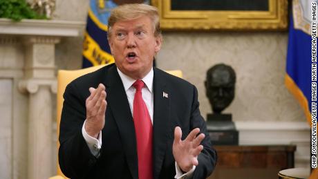 Trump backpedals: &#39;I don&#39;t think we&#39;ll ever have to close the border&#39;