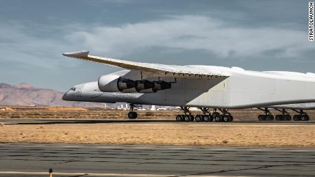 Stratolaunch stalled at January's high-speed taxi test.