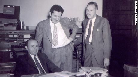 Sam Born, left, and his brothers-in-law, Jack Shaffer and Irv Shaffer. 