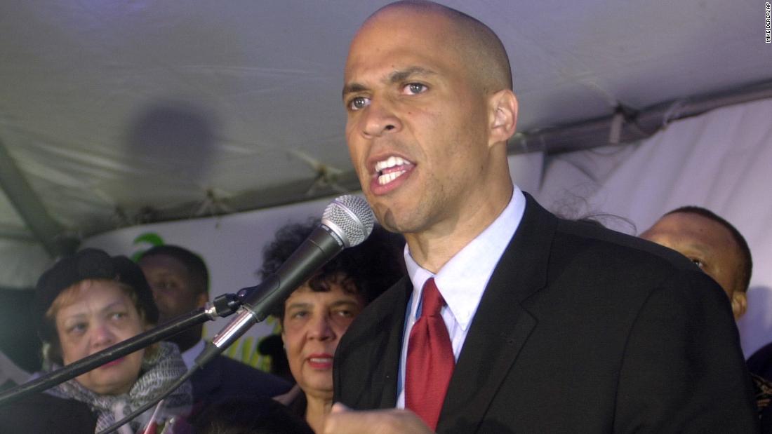 Booker concedes defeat after losing the 2002 mayoral race to incumbent Sharpe James. But he would be back four years later.