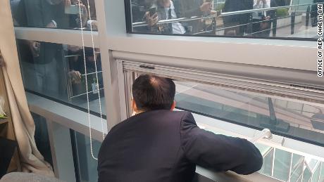 South Korean politician locked in office for 6 hours by rival lawmakers