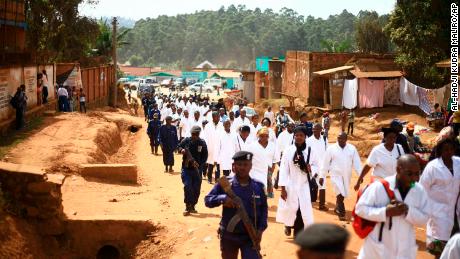 The Ebola epidemic in Congo reaches a record of confirmed cases in one day