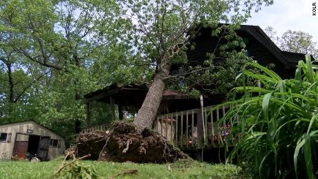 Storms in Oklahoma caused tornadoes causing further damage to the area.