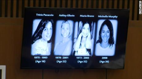 Prosecutors posted these images of alleged victims of Michael Gargiulo in their opening statement on Thursday.