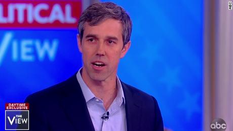 Beto O 'Rourke said the launch of his campaign at Vanity Fair was a mistake