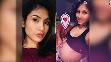 A missing pregnant woman was found dead. Her baby was forcibly removed from her belly, police say