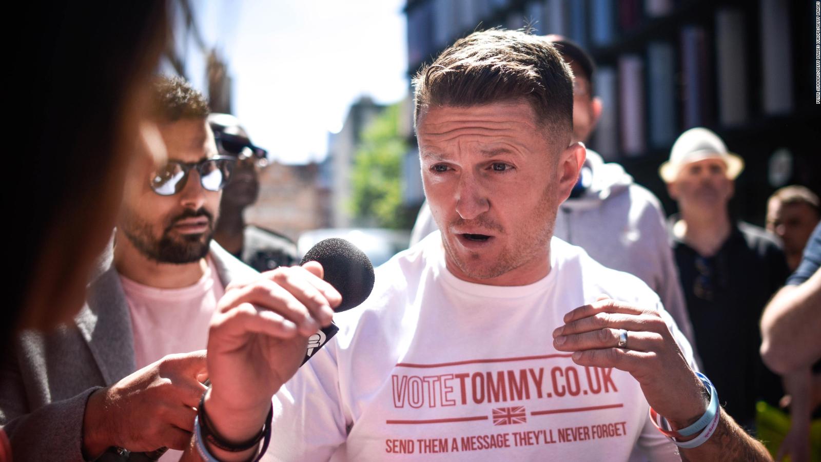 Tommy Robinson Far Right Rally Turns Violent CNN