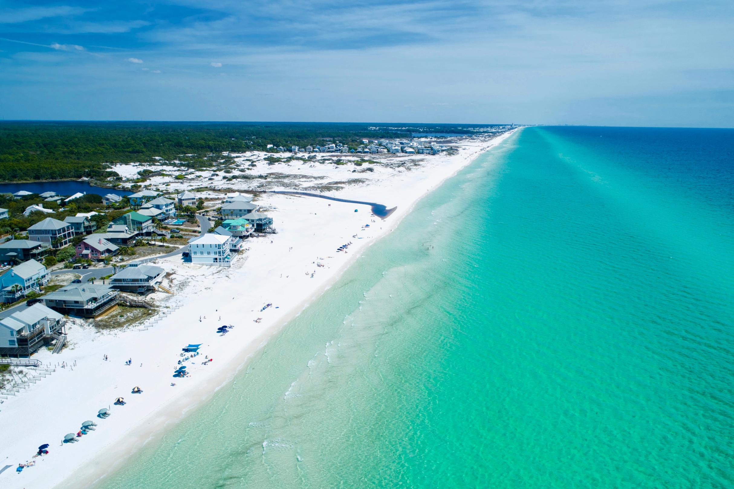 Beach in United States 