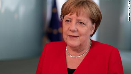 Angela Merkel warns against dark forces on the rise in Europe