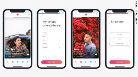 Tinder adds a sexual orientation feature to better match LGBTQ users.