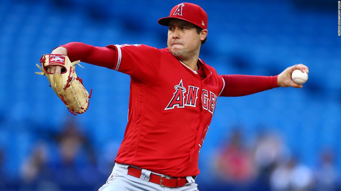 Los Angeles Angels pitcher &lt;a href=&quot;https://www.cnn.com/2019/07/01/sport/los-angeles-angels-pitcher-tyler-skaggs/index.html&quot; target=&quot;_blank&quot;&gt;Tyler Skaggs&lt;/a&gt; died July 1, prompting the postponement of a game with the Texas Rangers, officials said.&lt;br /&gt;Skaggs, 27, was found in a hotel room in a Dallas-Fort Worth suburb, police said.