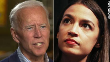 CNN Exclusive: Biden expresses skepticism towards Democrats & # 39; tilt to the left and mass appeal of the AOC