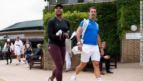 Patrick Mouratoglou (right) has called on tennis&#39; governing bodies to find a &quot;sustainable solution&quot; for lower-ranked players. 