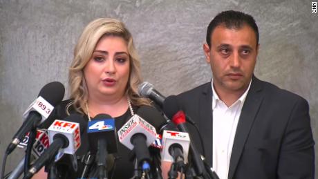 Anni and Ashot Manukyan say that a queen's wife gave birth to their genetic baby due to an error in a fertility clinic.