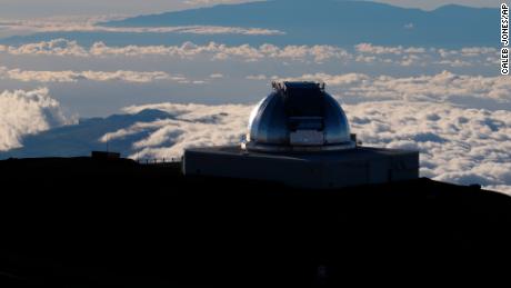 A telescope at the top of Mauna Kea in Hawaii on Sunday, July 14, 2019.