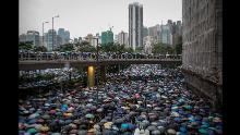 Des centaines de milliers de personnes ont pris part à des manifestations en faveur de la démocratie à Hong Kong.