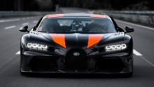 A Bugatti went 305 miles per hour. That&#39;s a record