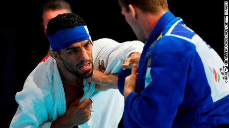 O judoca iraniano Saeid Mollaei diz que nunca vai esquecer a gentileza da seleção israelense antes do torneio de Tel Aviv 