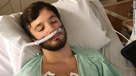 After a vagrant-related illness, the teenager now has lungs like the 70-year-old.