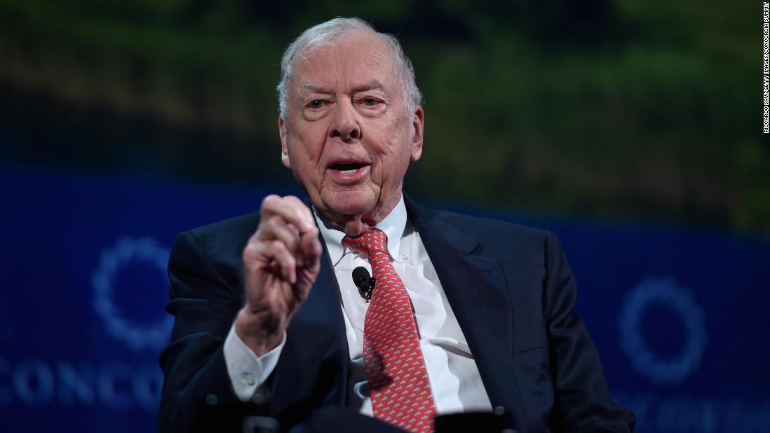 Legendary oil executive &lt;a href=&quot;https://www.cnn.com/2019/09/11/business/t-boone-pickens-dead-obituary/index.html&quot; target=&quot;_blank&quot;&gt;T. Boone Pickens&lt;/a&gt;,  whose investments helped shape the American energy industry going back to the 1950s, died September 11 at the age of 91.